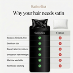 Satinellea Satin Pillowcase — For Hair & Skin